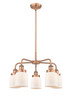 manufacturer_finish:Antique Copper|manufacturer_glass:Matte White Cased Small Bell