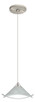 Besa - 1XP-181304-SN - One Light Pendant - Hoppi - Satin Nickel
