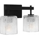 Brenthouse Two Light Bath in Matte Black (10-BTH8613MBK)