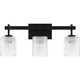 Brenthouse Three Light Bath in Matte Black (10-BTH8622MBK)