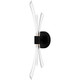 Cecily LED Wall Sconce in Matte Black (10-CCY8805MBK)