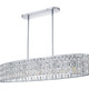 Gibson Five Light Linear Chandelier (GIB54)