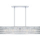 Gibson Five Light Linear Chandelier (GIB54)