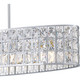 Gibson Five Light Linear Chandelier (GIB54)