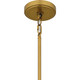 Kate One Light Mini Pendant in Brushed Gold (10-KAT1510BRG)