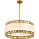 Kate Five Light Pendant in Brushed Gold (10-KAT2824BRG)