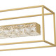 Dazzle LED Linear Chandelier in Soft Gold (10-PCDZ148SGD)