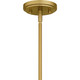 Penley Five Light Chandelier in Brushed Gold (10-PNY5028BRG)