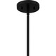Drover One Light Pendant in Matte Black (10-QMP6797MBK)