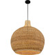 Sycamore Four Light Pendant in Matte Black (10-QP6796MBK)