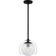 Eslinger One Light Mini Pendant in Matte Black (10-QPP6774MBK)