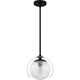 Eslinger One Light Mini Pendant in Matte Black (10-QPP6774MBK)