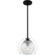 Eslinger One Light Mini Pendant in Matte Black (10-QPP6774MBK)