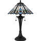 Giles Two Light Table Lamp in Matte Black (10-TF6764MBK)