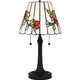 Aurora Two Light Table Lamp in Matte Black (10-TF6817MBK)