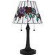 Aurora Two Light Table Lamp in Matte Black (10-TF6817MBK)