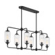 Holton Six Light Linear Chandelier (1-3026-6-89)