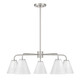 Blair Five Light Chandelier (1-4015-5-SN)