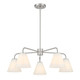 Blair Five Light Chandelier (1-4015-5-SN)