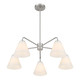 Blair Five Light Chandelier (1-4015-5-SN)