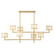 Mariquita Eight Light Chandelier (1-6493-8-328)