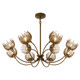 Protea 12 Light Chandelier (1-6912-12-329)
