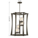 Darien Four Light Pendant (3-1018-4-15)