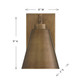 Ryder One Light Outdoor Wall Lantern (5-805-DS-273)