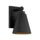 Ryder One Light Outdoor Wall Lantern (5-805-DS-BK)