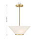 Blair Three Light Convertible Semi-Flush /Pendant (6-4012-3-322)
