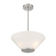 Blair Three Light Convertible Semi-Flush /Pendant (6-4012-3-SN)