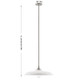 Hadley One Light Pendant (7-4286-1-SN)
