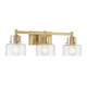 Dover Three Light Bathroom Vanity (8-1030-3-322)