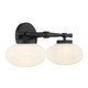 Barrow Two Light Bathroom Vanity (8-1050-2-BK)