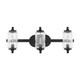 Holton Three Light Bathroom Vanity (8-3024-3-BK)