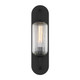 Holton One Light Wall Sconce (9-3024-1-BK)