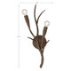Palisades Two Light Wall Sconce (9-5399-2-105)