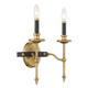 Consulate Two Light Wall Sconce (9-9510-2-143)