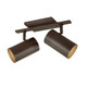 Rueben Two Light Bath (B1906-BRZ)