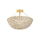 Campo One Light Semi Flush Mount (C3318-VGL)