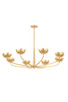 Arcata Eight Light Chandelier (F2048-VGL)