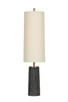 Troy Lighting - PFL1156-PBR/CDG - Three Light Floor Lamp - Thane - Patina Brass/Ceramic Meditation Grey