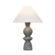 Cyrah One Light Table Lamp (PTL2529-PBR/CLG)