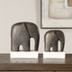 Timeless Tusk Sculptures Set/2 (18195)
