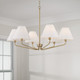manufacturer_finish:Aged Brass|manufacturer_glass:White Fabric Shade