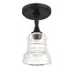 Crystorama - GRG-1040-MK_CEILING - One Light Semi Flush Mount - Gregory - Matte Black