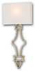 Currey and Company - 5173 - One Light Wall Sconce - Eternity Collection - Silver Granello