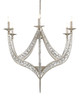 Firebird Silver Chandelier Six Light Chandelier (9000-0725)