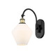 manufacturer_finish:Black Antique Brass|manufacturer_glass:Cased Matte White Cindyrella 8
