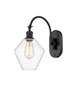manufacturer_finish:Matte Black|manufacturer_glass:Clear Cindyrella 8|light_output:600.00lm|color_temperature:2700K|cri:82